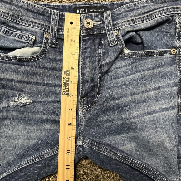 Buckle BKE Jeans Mens Size 30X34 (Fits 29x32) Denim Jake Straight Leg Stretch - Picture 9 of 10